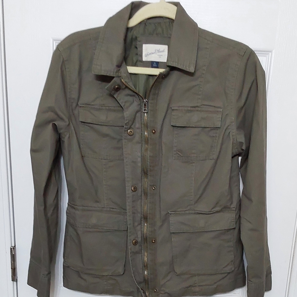 Universal Thread Utility Jacket in Olive - Picture 2 of 4